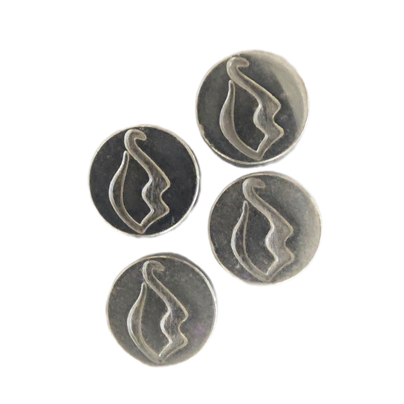 Concave lip alloy collision nail