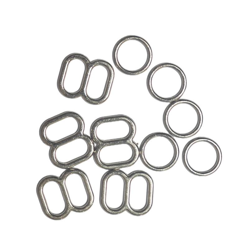 合金8字扣圆圈内衣扣