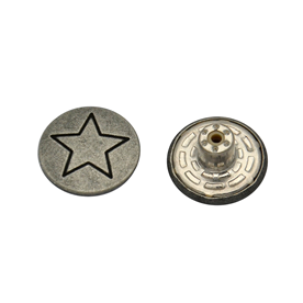 18mm铜胶芯工字钮